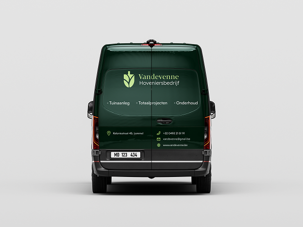 Vandevenne Van Rear View